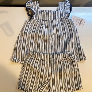 BRAND NEW Carters two-piece summer set